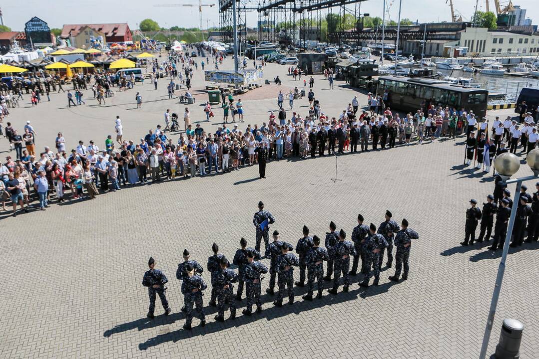 Karininkų vadų  priesaikos ceremonija