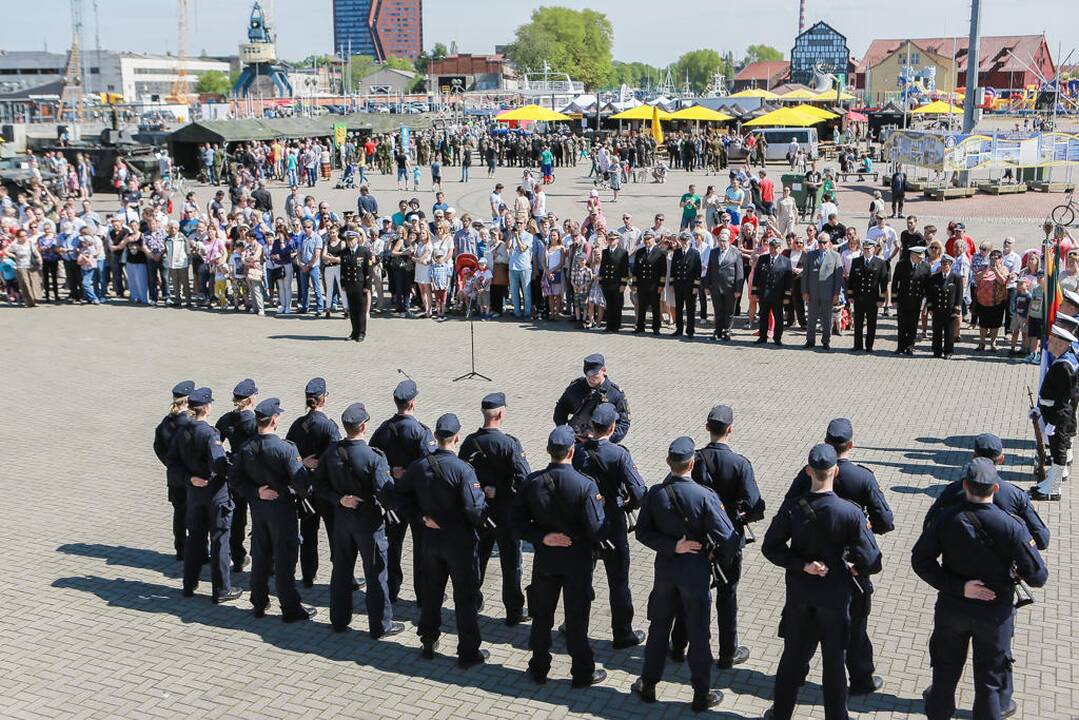 Karininkų vadų  priesaikos ceremonija