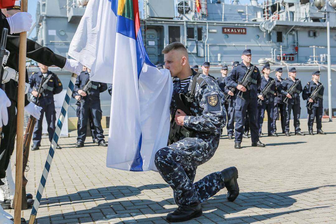 Karininkų vadų  priesaikos ceremonija