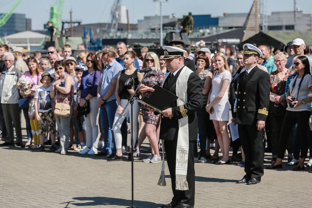 Karininkų vadų  priesaikos ceremonija