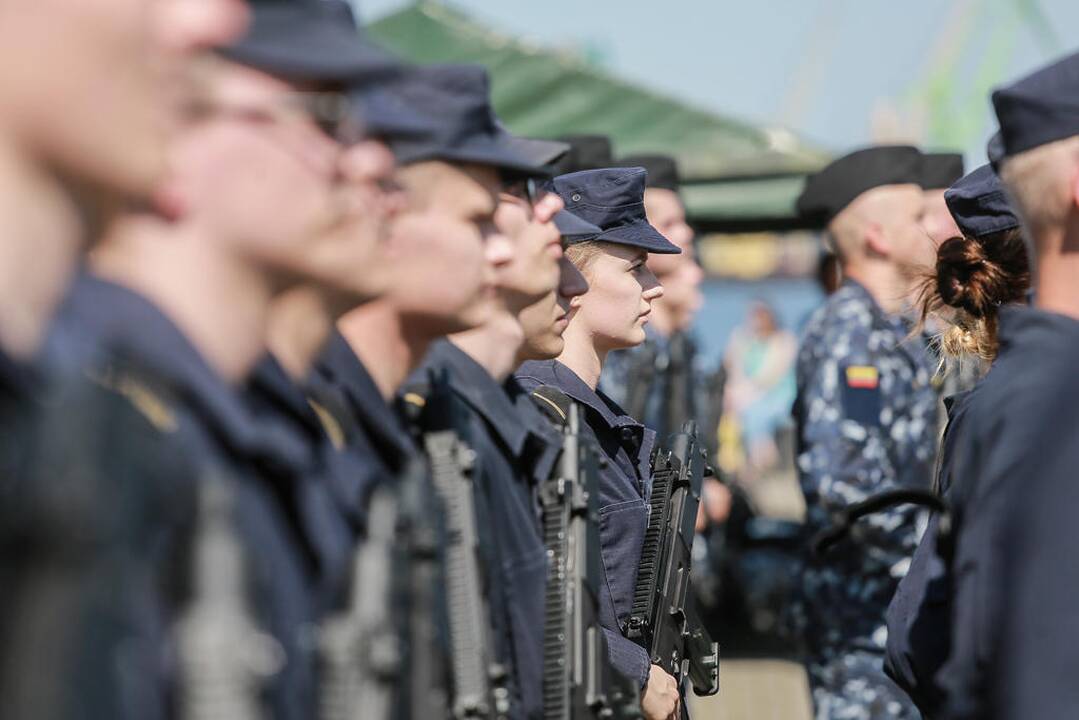 Karininkų vadų  priesaikos ceremonija