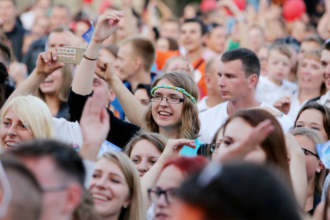 Klaipėdoje studentų eisena