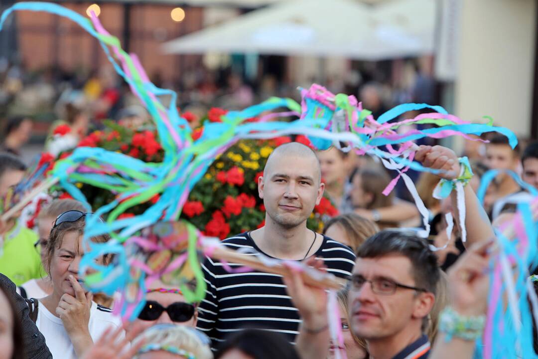 Klaipėdoje studentų eisena