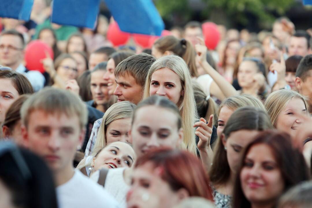 Klaipėdoje studentų eisena