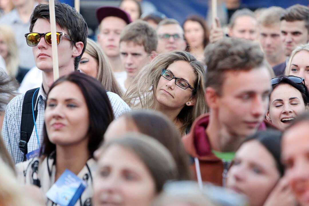 Klaipėdoje studentų eisena