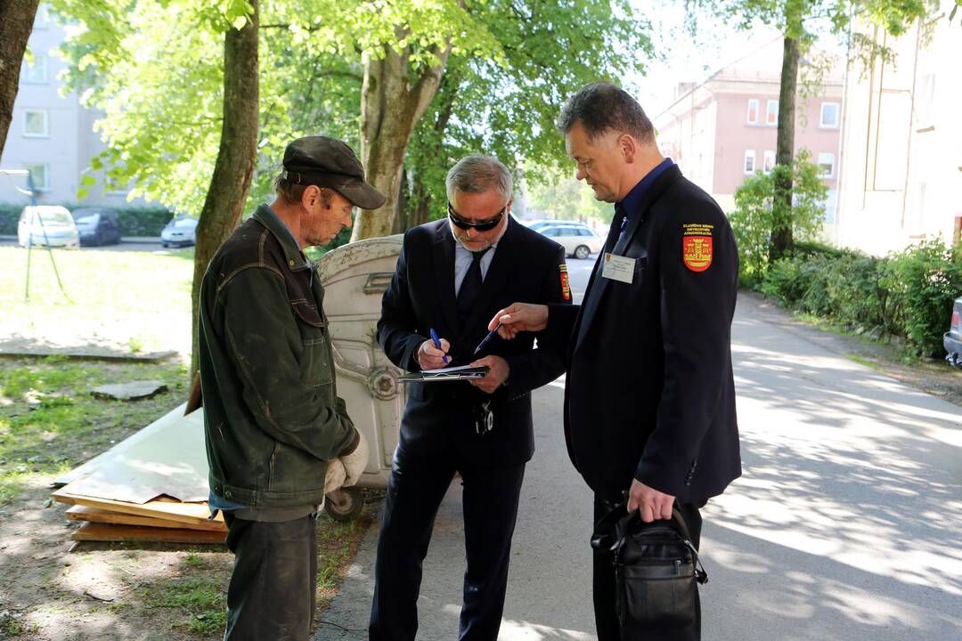Viešosios tvarkos reidas "Rybporte"