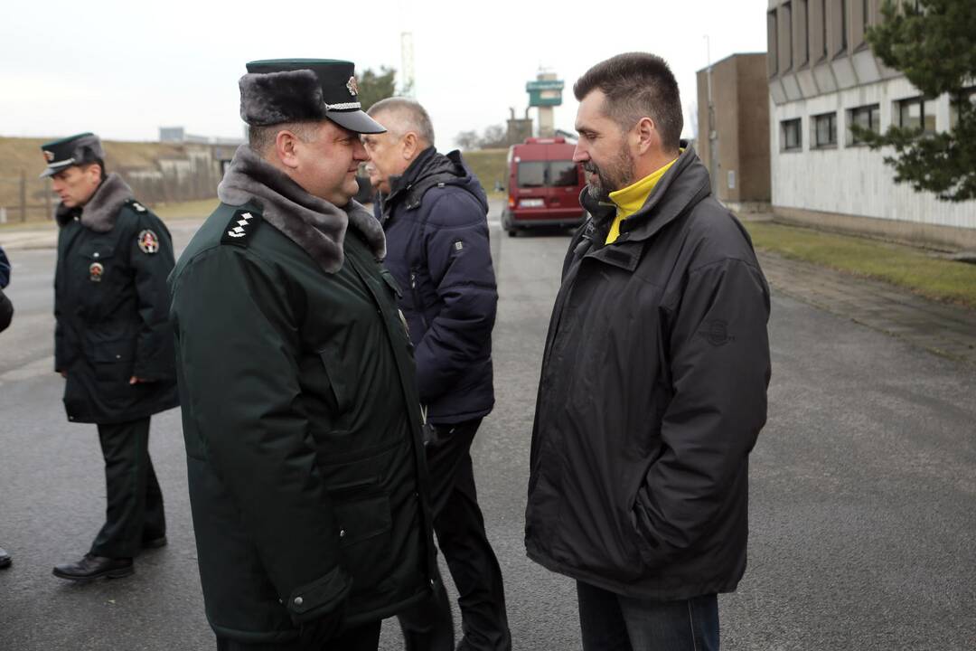 Pasienio kontrolės jūrų uoste perėjimo minėjimas