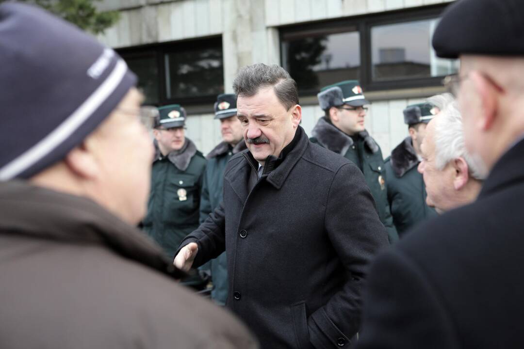 Pasienio kontrolės jūrų uoste perėjimo minėjimas