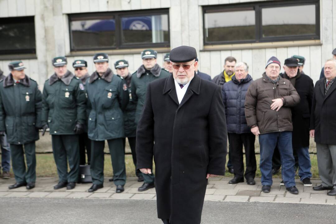 Pasienio kontrolės jūrų uoste perėjimo minėjimas