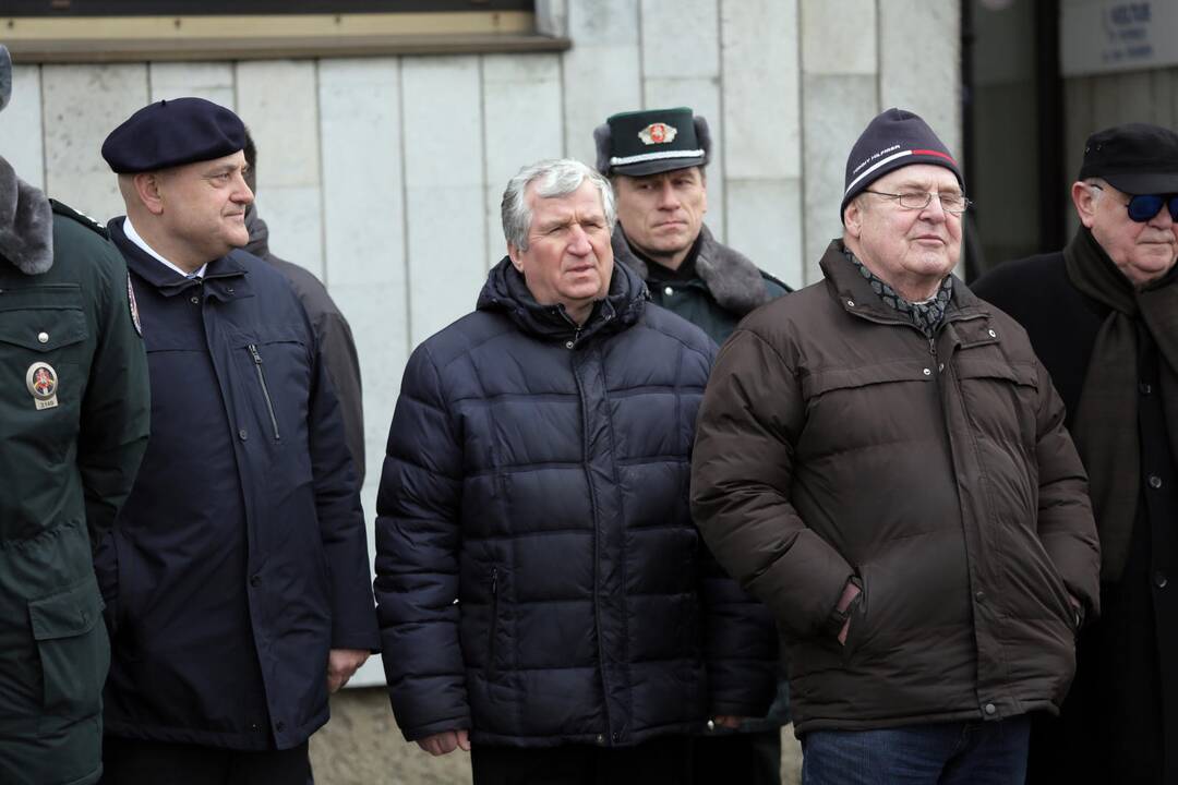 Pasienio kontrolės jūrų uoste perėjimo minėjimas