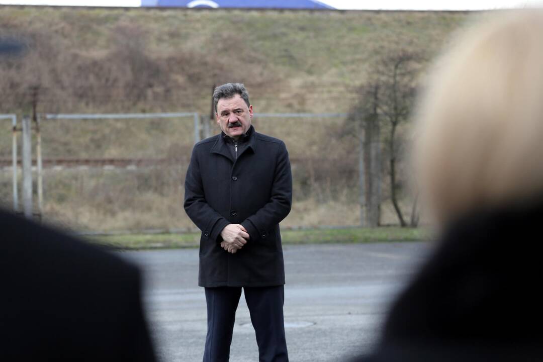 Pasienio kontrolės jūrų uoste perėjimo minėjimas