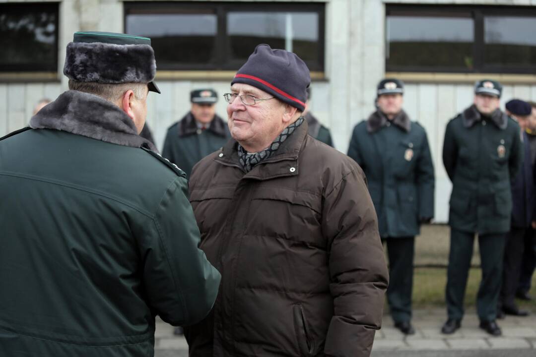 Pasienio kontrolės jūrų uoste perėjimo minėjimas