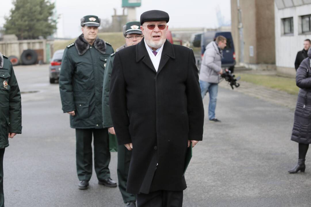 Pasienio kontrolės jūrų uoste perėjimo minėjimas