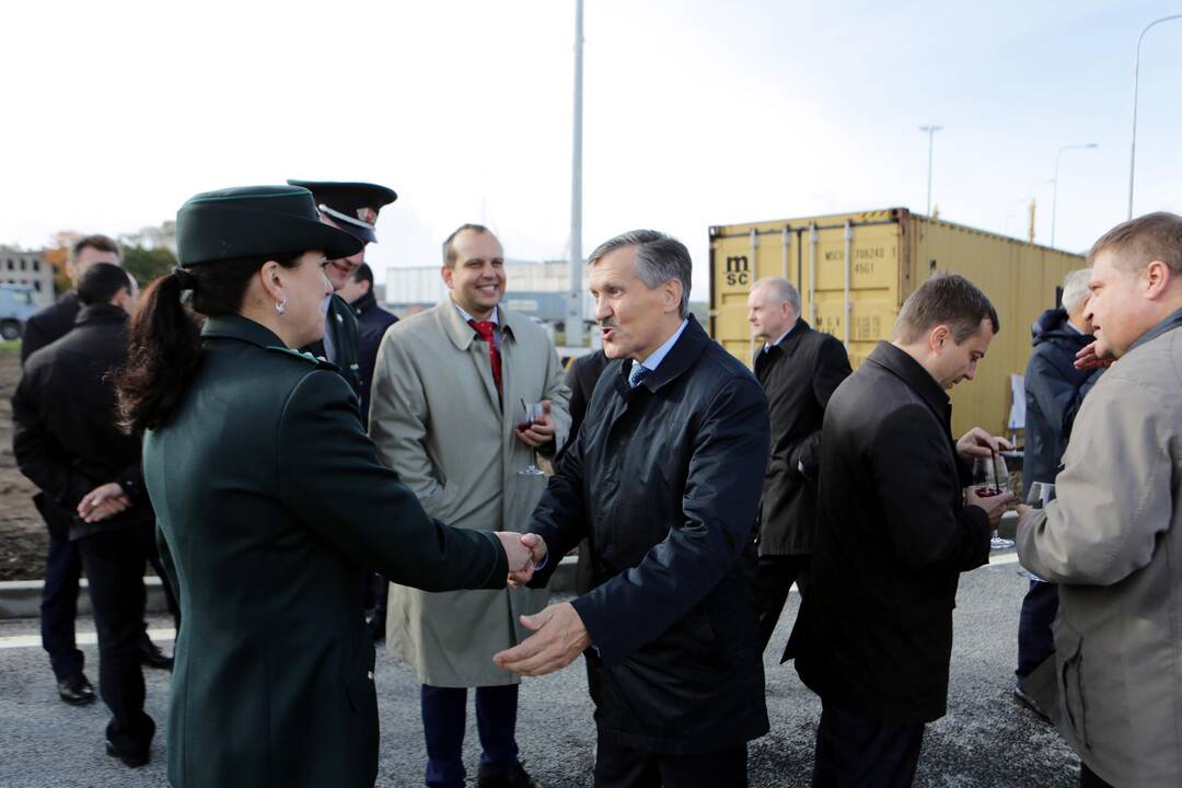 Estakados per geležinkelio kelius ir Nemuno gatvę atidarymas