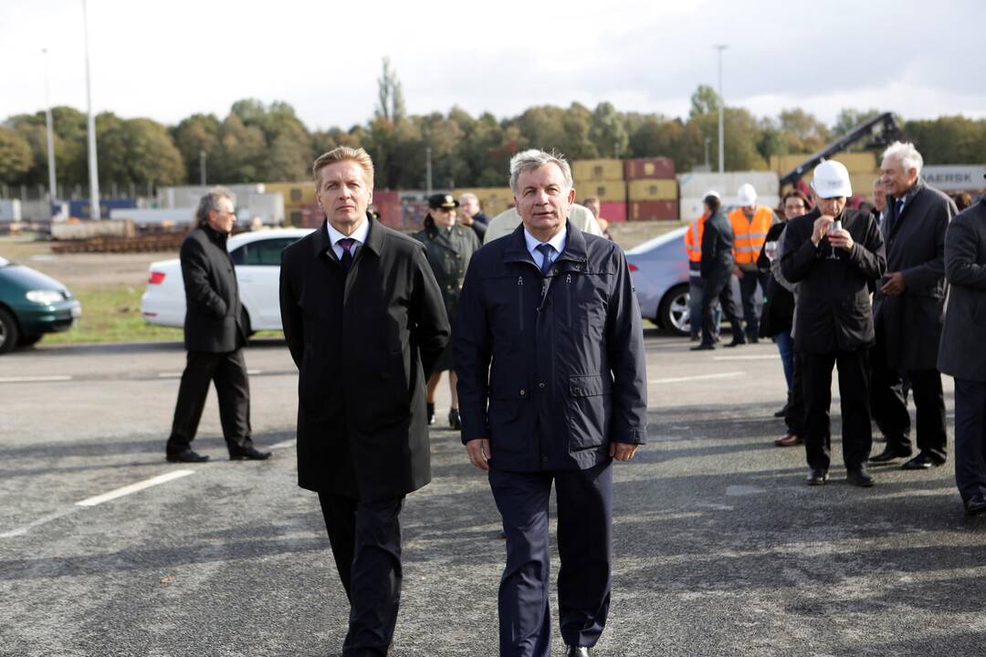 Estakados per geležinkelio kelius ir Nemuno gatvę atidarymas