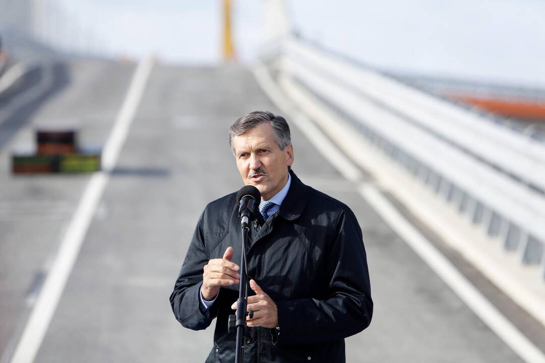 Estakados per geležinkelio kelius ir Nemuno gatvę atidarymas