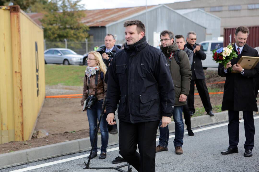 Estakados per geležinkelio kelius ir Nemuno gatvę atidarymas