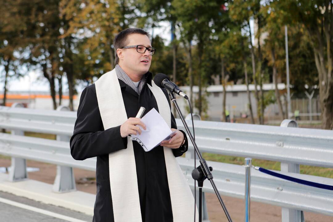 Estakados per geležinkelio kelius ir Nemuno gatvę atidarymas