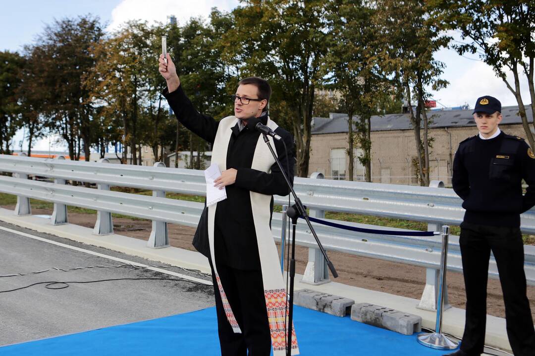 Estakados per geležinkelio kelius ir Nemuno gatvę atidarymas
