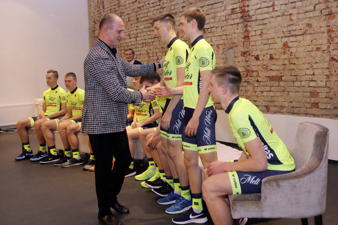 Pristatyta nauja dviratininkų komanda - "Klaipėda"