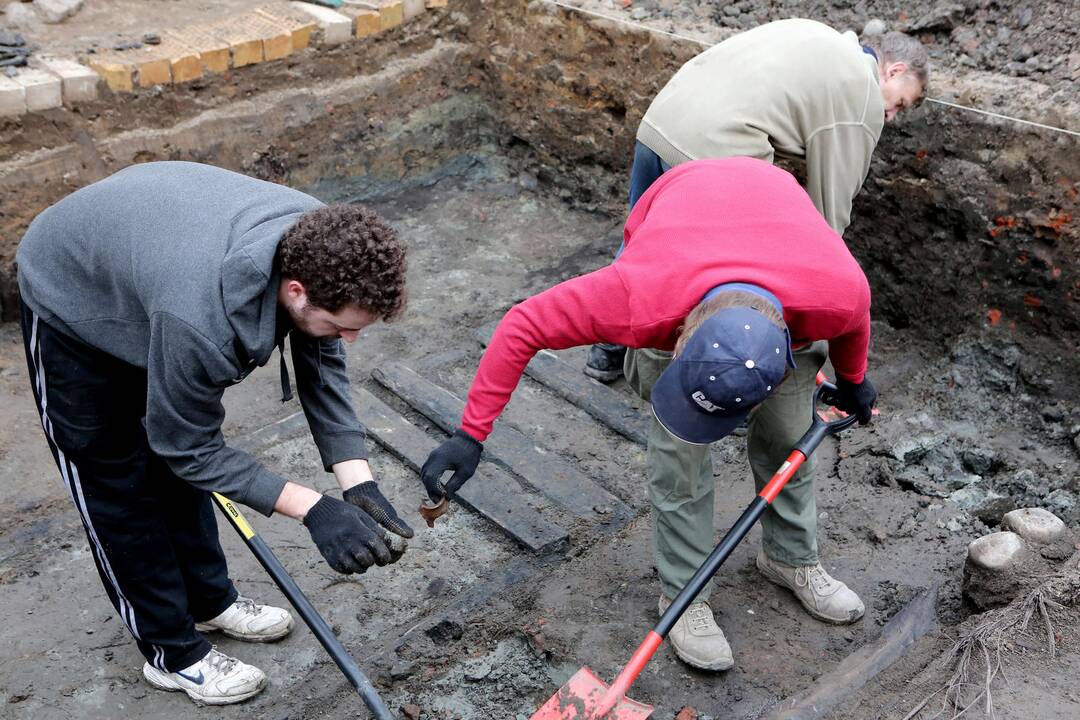 Archeologai Klaipėdos senamiestyje aptiko naujovių