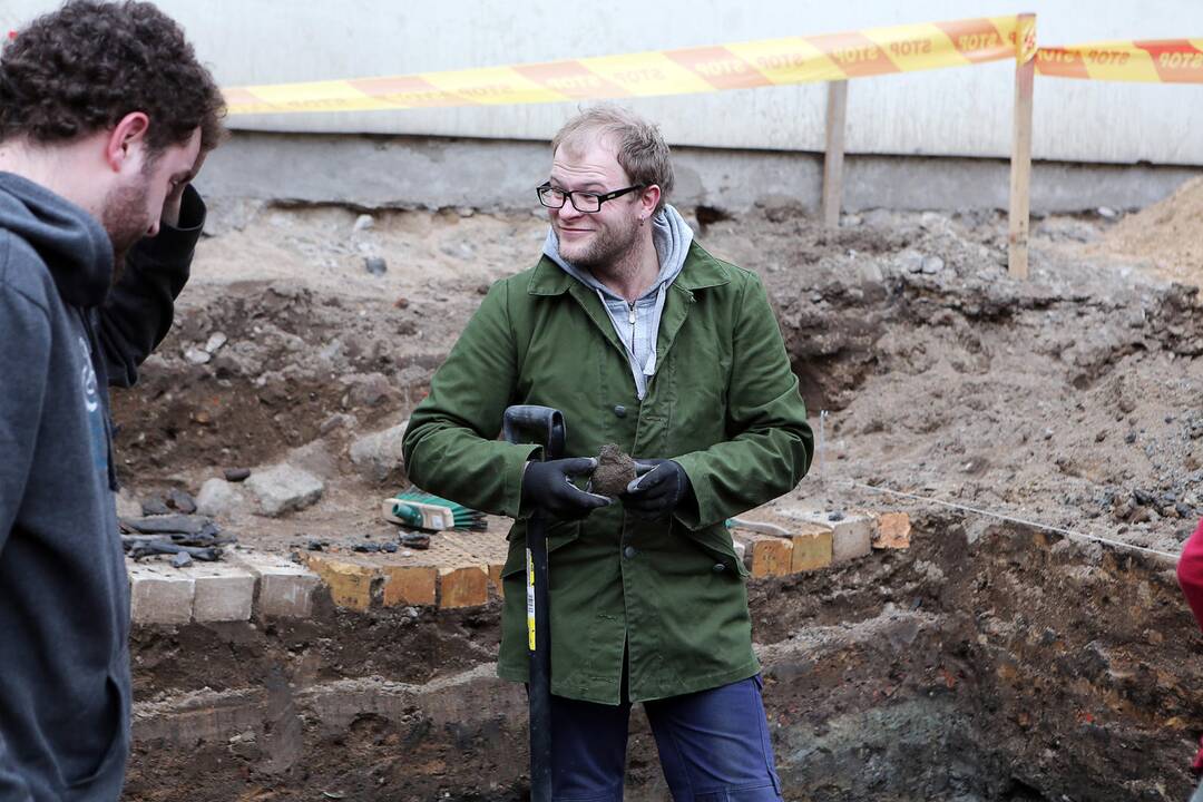 Archeologai Klaipėdos senamiestyje aptiko naujovių