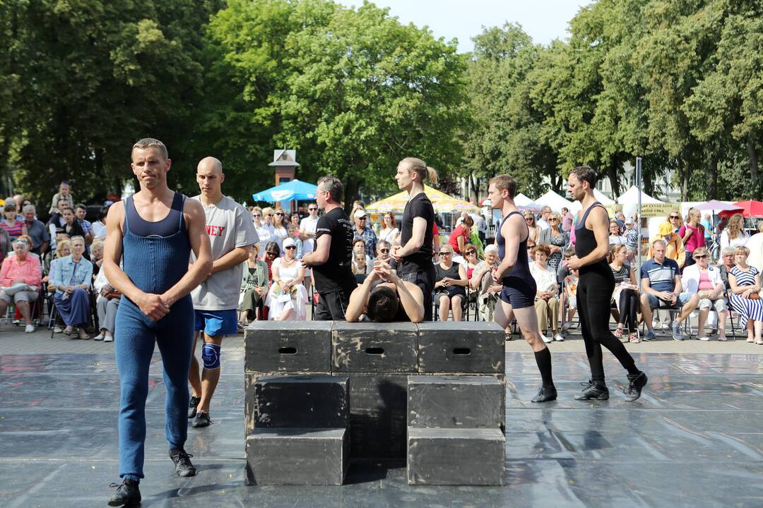 Klaipėdos valstybinio muzikinio teatro baleto trupės repeticija ORE