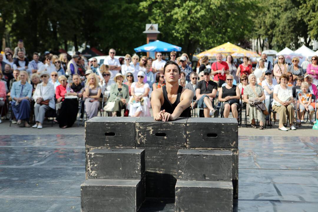Klaipėdos valstybinio muzikinio teatro baleto trupės repeticija ORE