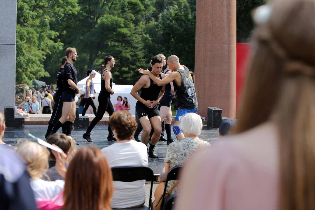 Klaipėdos valstybinio muzikinio teatro baleto trupės repeticija ORE