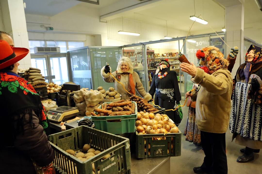 „Naujajame turguje“ – Užgavėnių šėlsmas