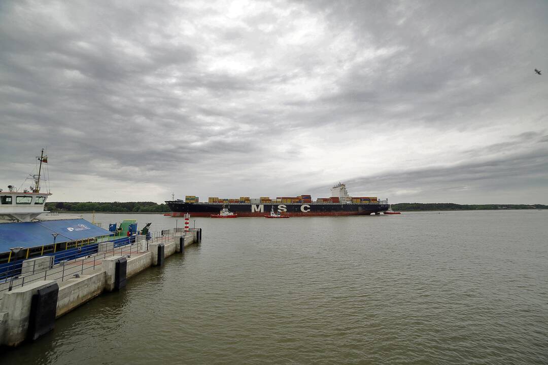 konteinerinis laivas "MSC Charleston"