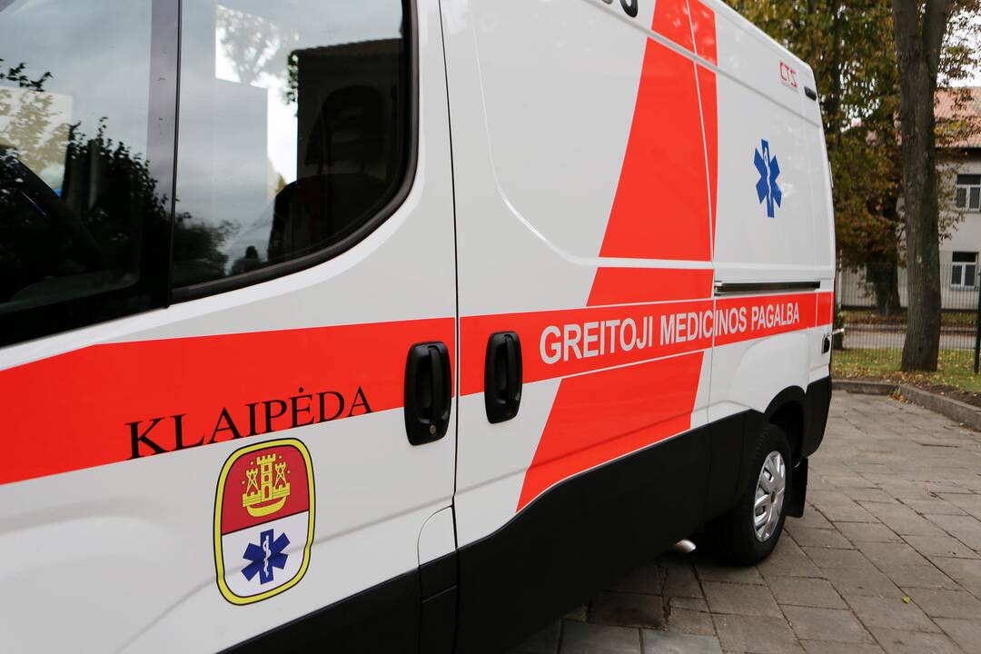 Miestas padovanojo greitosios pagalbos automobilį