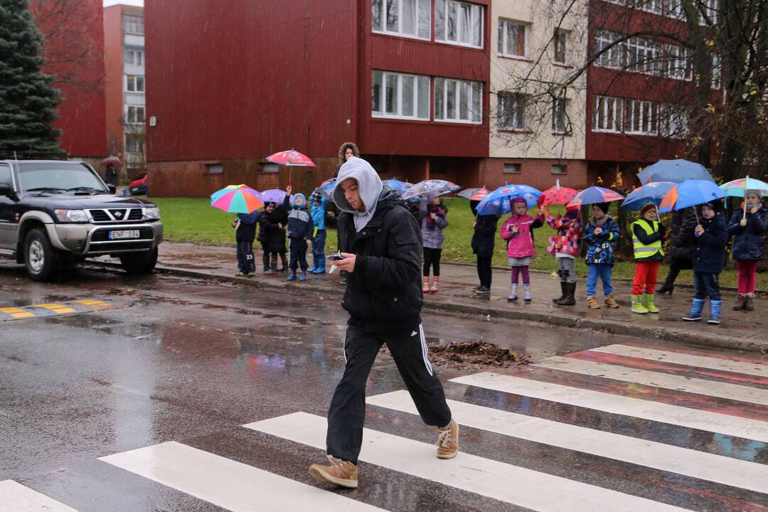 Akcija „Vairuotojau, saugok mane – aš mažas“