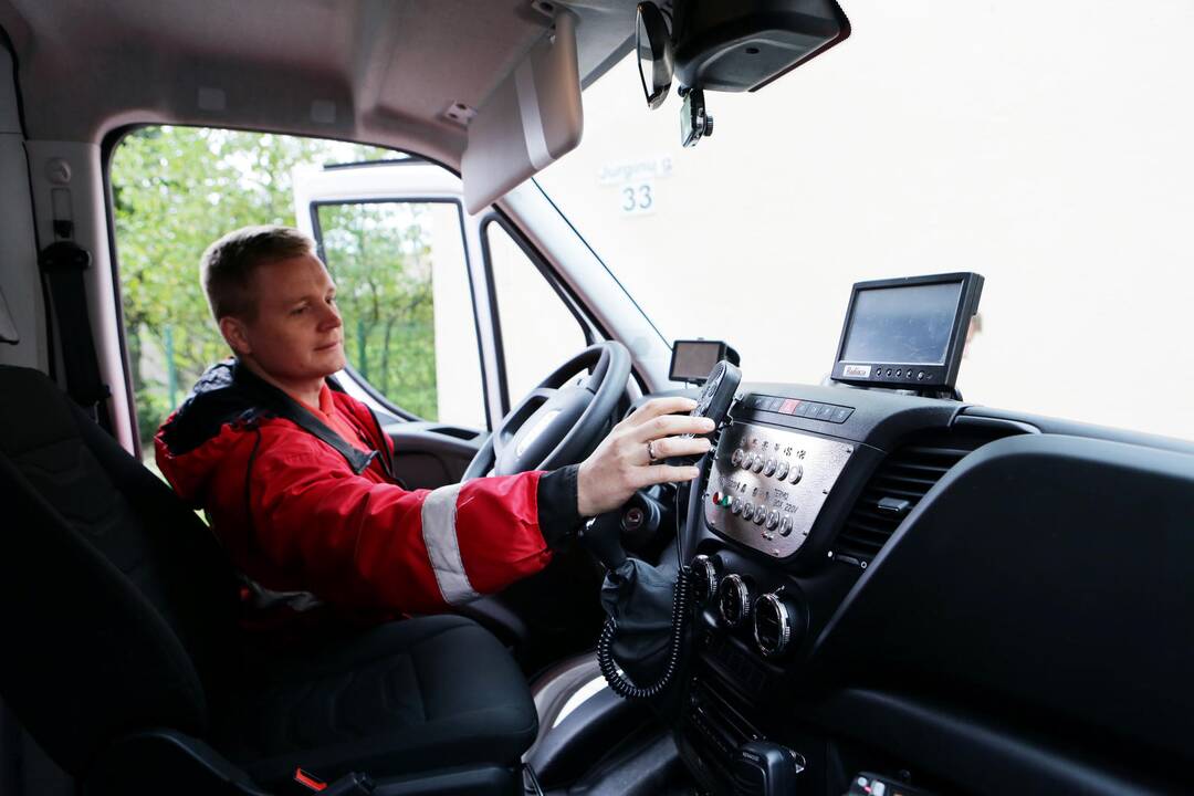 Miestas padovanojo greitosios pagalbos automobilį