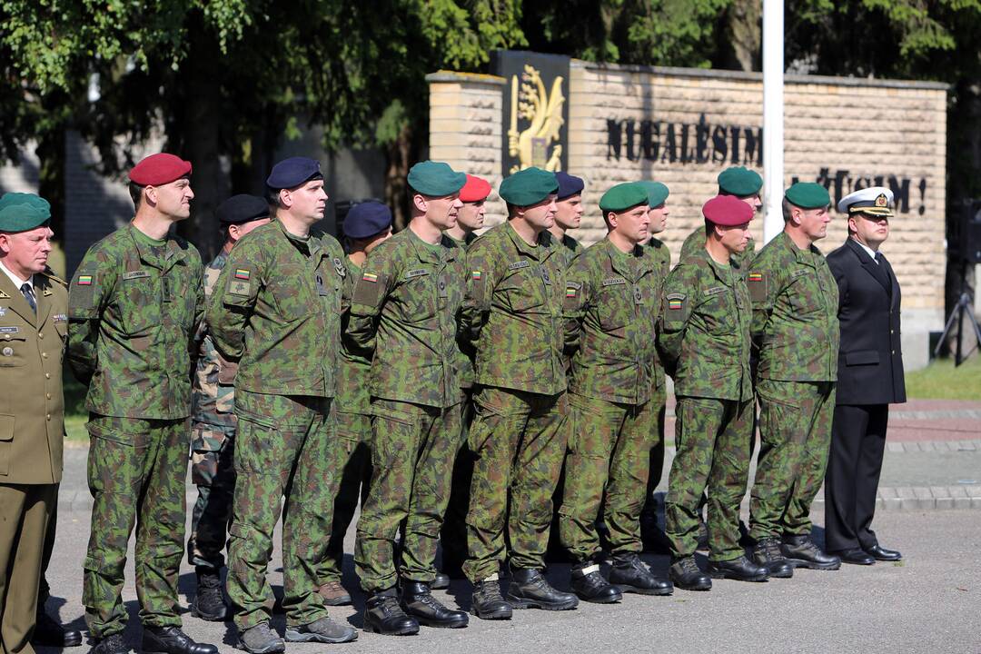 Prisiekė naujasis "Dragūnų" bataliono vadas