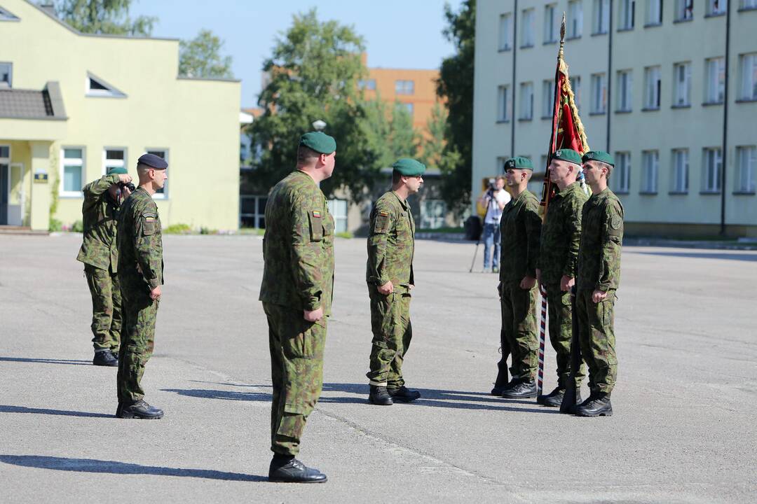 Prisiekė naujasis "Dragūnų" bataliono vadas