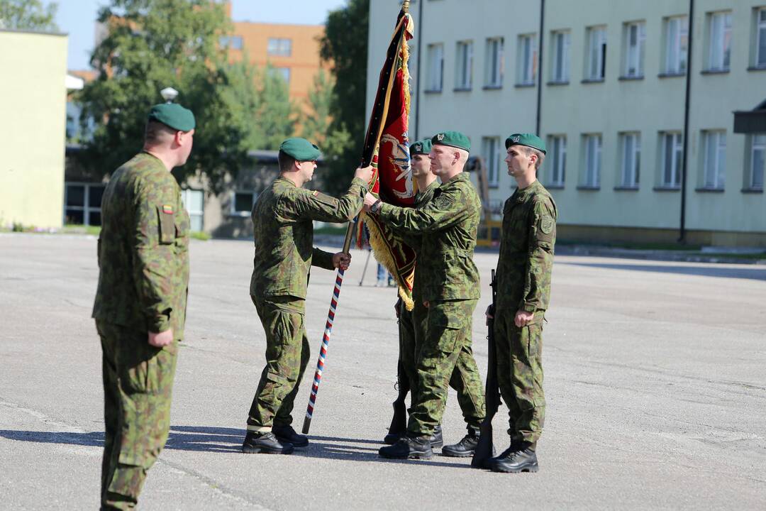 Prisiekė naujasis "Dragūnų" bataliono vadas