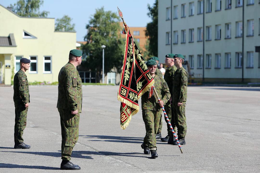 Prisiekė naujasis "Dragūnų" bataliono vadas
