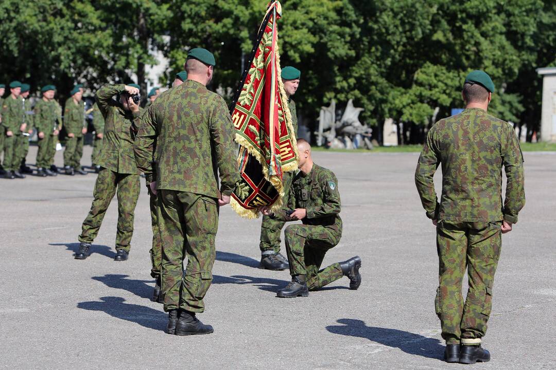 Prisiekė naujasis "Dragūnų" bataliono vadas