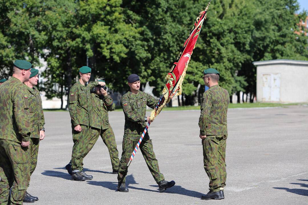 Prisiekė naujasis "Dragūnų" bataliono vadas