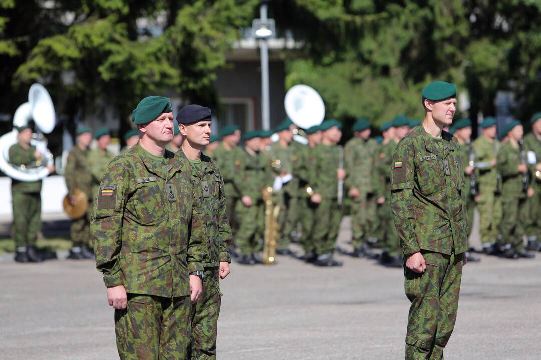 Prisiekė naujasis "Dragūnų" bataliono vadas