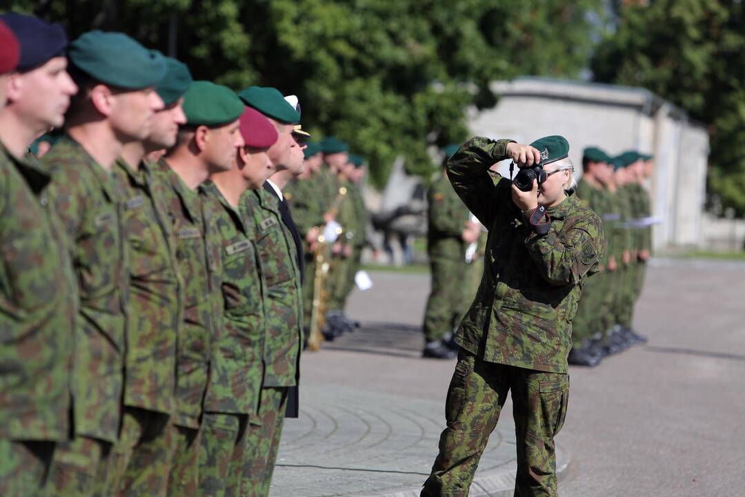 Prisiekė naujasis "Dragūnų" bataliono vadas