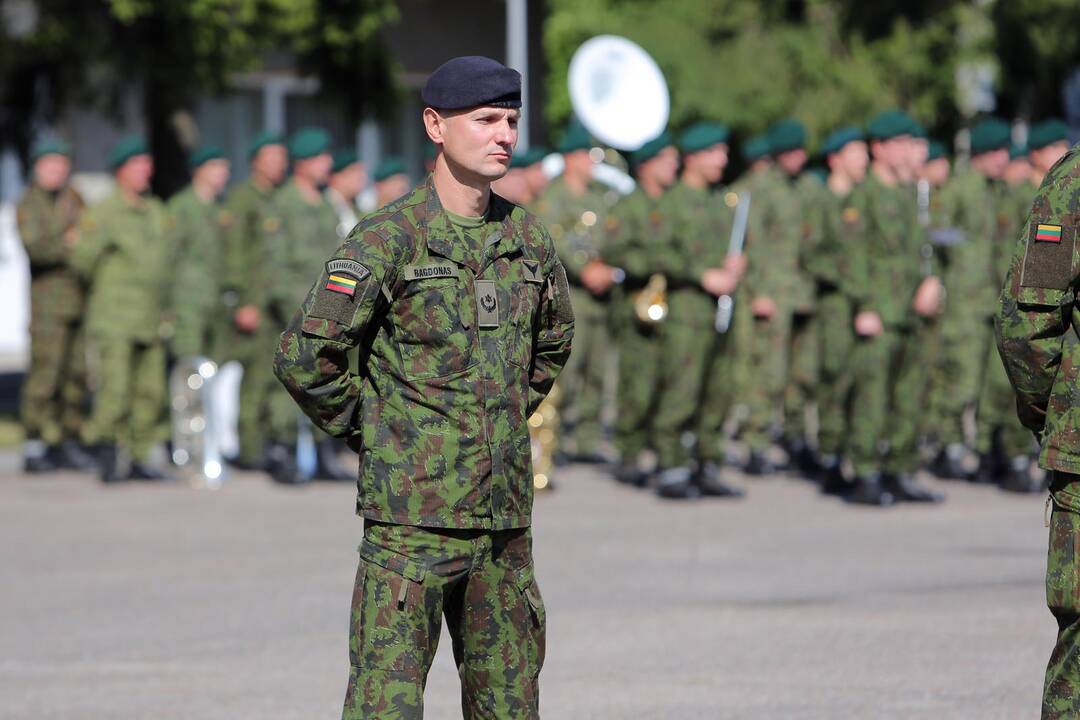 Prisiekė naujasis "Dragūnų" bataliono vadas