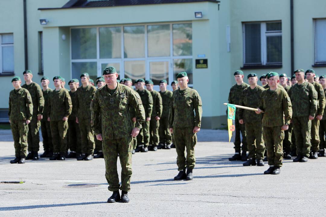 Prisiekė naujasis "Dragūnų" bataliono vadas