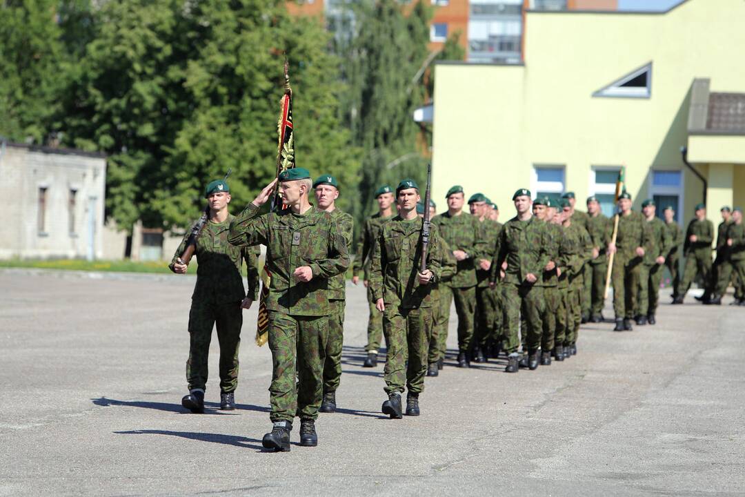 Prisiekė naujasis "Dragūnų" bataliono vadas