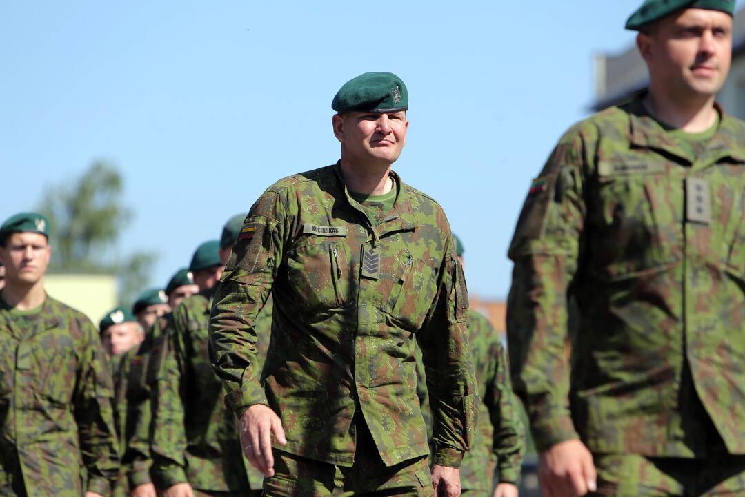 Prisiekė naujasis "Dragūnų" bataliono vadas