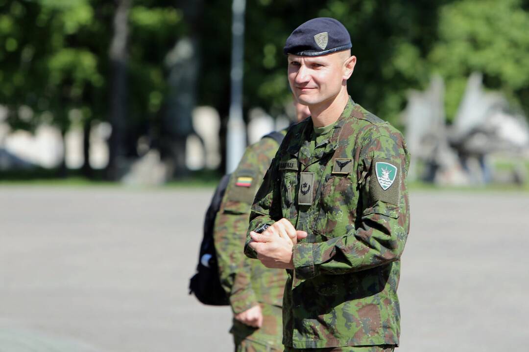 Prisiekė naujasis "Dragūnų" bataliono vadas