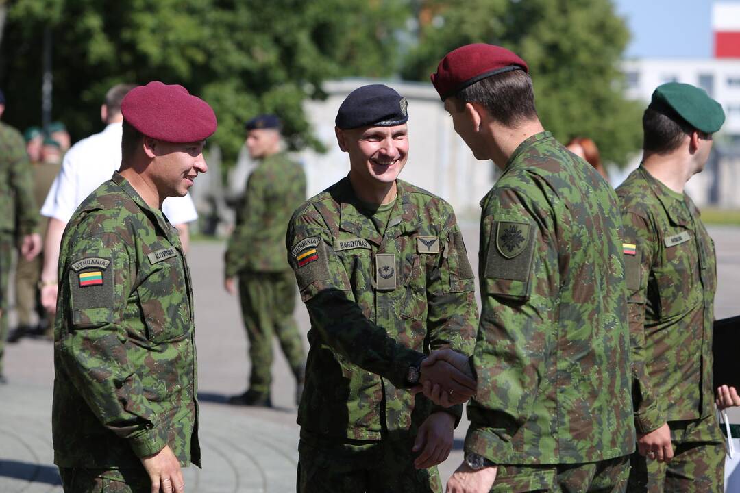 Prisiekė naujasis "Dragūnų" bataliono vadas