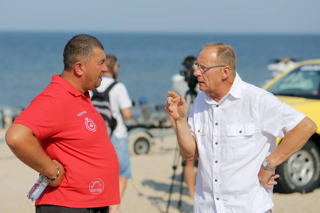 Gelbėtojų varžybos Palangoje