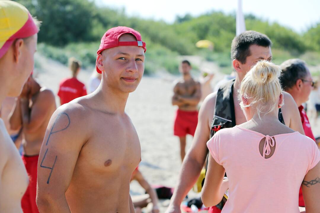 Gelbėtojų varžybos Palangoje